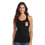 THIGHBRUSH® - QR CODE BIKINI GIRL - Women's Tank Top - Black