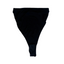 THIGHBRUSH® - Strapless High Cut Grommet Bodysuit - Black