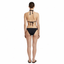 THIGHBRUSH® SWIM - Women's Buckle Grommet Bikini - Black
