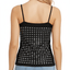 THIGHBRUSH® - Women's Studded Eyelet Cropped Top - Black