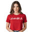 THIGHBRUSH® - LICK-FIL-A - Women's Cropped T-Shirt - Red