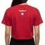 THIGHBRUSH® - LICK-FIL-A - Women's Cropped T-Shirt - Red
