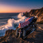 THIGHBRUSH® - STARS AND STRIPES - Water Repellent Motorcycle Cover and Sunshade