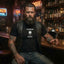 THIGHBRUSH® BIKERS - SUPPORT 69 - Men's T-Shirt - Black