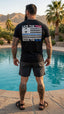 THIGHBRUSH® - LICK THE PINK, BACK THE BLUE - Men's T-Shirt -  Black