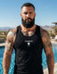 THIGHBRUSH® - LICK THE PINK, BACK THE BLUE - Men's Tank Top - Black