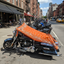 THIGHBRUSH® - NARANJA - Water Repellent Motorcycle Cover and Sunshade