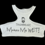 THIGHBRUSH® - Makes Me WET! - Women's Cropped Top - White