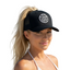 THIGHBRUSH® BEARD RIDING COMPANY - Ponytail Trucker Snapback Hat - Black