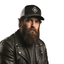 THIGHBRUSH® - 69% ER™ DIAMOND COLLECTION - Trucker Snapback Hat - Black and White