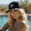 THIGHBRUSH® 69% ER DIAMOND COLLECTION - Trucker Snapback Hat - Black