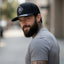 THIGHBRUSH® 69% ER DIAMOND COLLECTION - Flat Bill Trucker Snapback Hat - Black