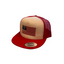 THIGHBRUSH® Patriotic Flat Bill Trucker Hat - Red and White