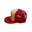 THIGHBRUSH® Patriotic Flat Bill Trucker Hat - Red and White
