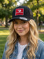 THIGHBRUSH® - WHOREDASH - Trucker Snapback Hat - Black