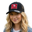 THIGHBRUSH® - WHOREDASH - Trucker Snapback Hat - Black
