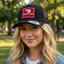 THIGHBRUSH® - WHOREDASH - Trucker Snapback Hat - Black