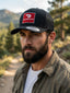 THIGHBRUSH® - WHOREDASH - Trucker Snapback Hat - Black