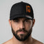 THIGHBRUSH® - FREE BEARD RIDES - Fitted Hat - Black