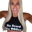THIGHBRUSH® - No Beard No BOOty - Women's Crop Top - Black