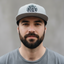 THIGHBRUSH® BEARD RIDING COMPANY - Wool Blend Snapback Hat - Heather Grey