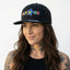 THIGHBRUSH® - CLIT "R" US - Flat Bill Trucker Snapback Hat - Black