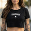 THIGHBRUSH® - READY TO BONE  - Women's Cropped T-Shirt