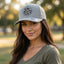 THIGHBRUSH® BEARD RIDING COMPANY - Wool Blend Snapback Hat - Heather Grey