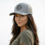 THIGHBRUSH® BEARD RIDING COMPANY - Wool Blend Snapback Hat - Heather Grey