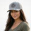 THIGHBRUSH® BEARD RIDING COMPANY - Wool Blend Snapback Hat - Heather Grey