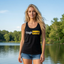 THIGHBRUSH® - DOUBLE TAKE - Women's Tank Top - Black