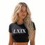 THIGHBRUSH® - LXIX - Women's Cropped T-Shirt