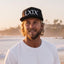 THIGHBRUSH® - LXIX - Flat Bill Trucker Snapback Hat - Black