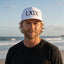 THIGHBRUSH® - LXIX - Flat Bill Trucker Snapback Hat - White