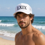 THIGHBRUSH® - LXIX - Trucker Snapback Hat - White