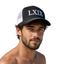 THIGHBRUSH® - LXIX - Trucker Snapback Hat - Black