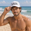 THIGHBRUSH® - LXIX - Trucker Snapback Hat - White