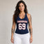 THIGHBRUSH® 69 - Women's Halter Top - Navy