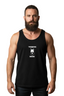 THIGHBRUSH® BIKERS - SUPPORT 69 - Men's Tank Top - Black