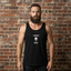 THIGHBRUSH® BIKERS - SUPPORT 69 - Men's Tank Top - Black