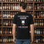 THIGHBRUSH® LIQUORS - Men's T-Shirt - Black with Multi Logo
