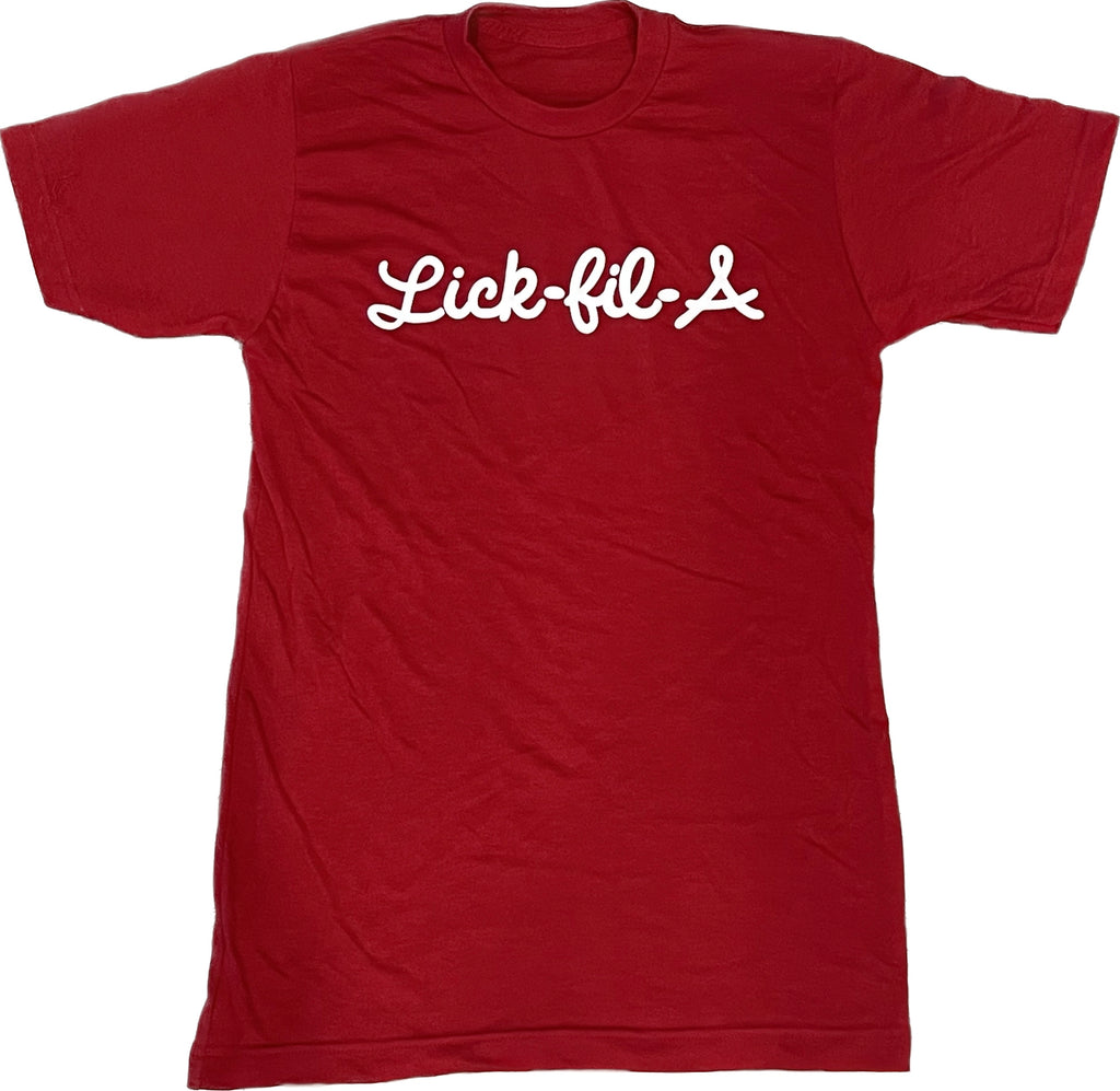 THIGHBRUSH® - Lick-fil-A - Men's T-Shirt - Red