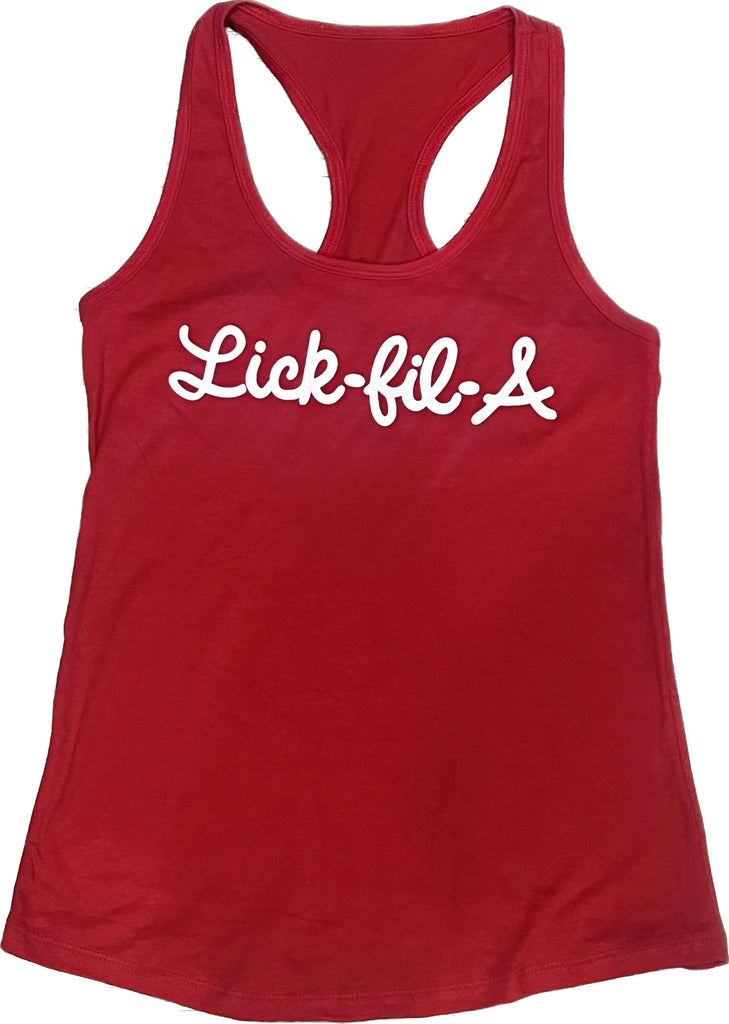 THIGHBRUSH® - Lick-fil-A - Women's Tank Top - Red