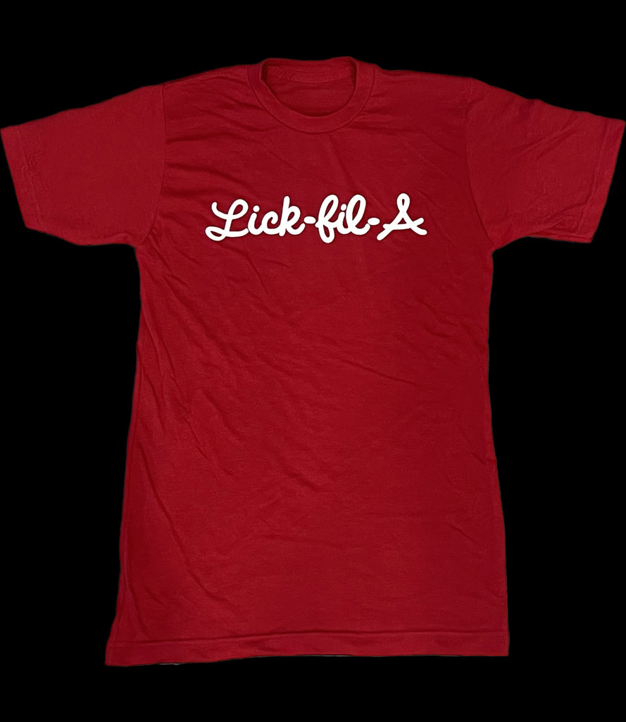 THIGHBRUSH® - Lick-fil-A - Men's T-Shirt - Red