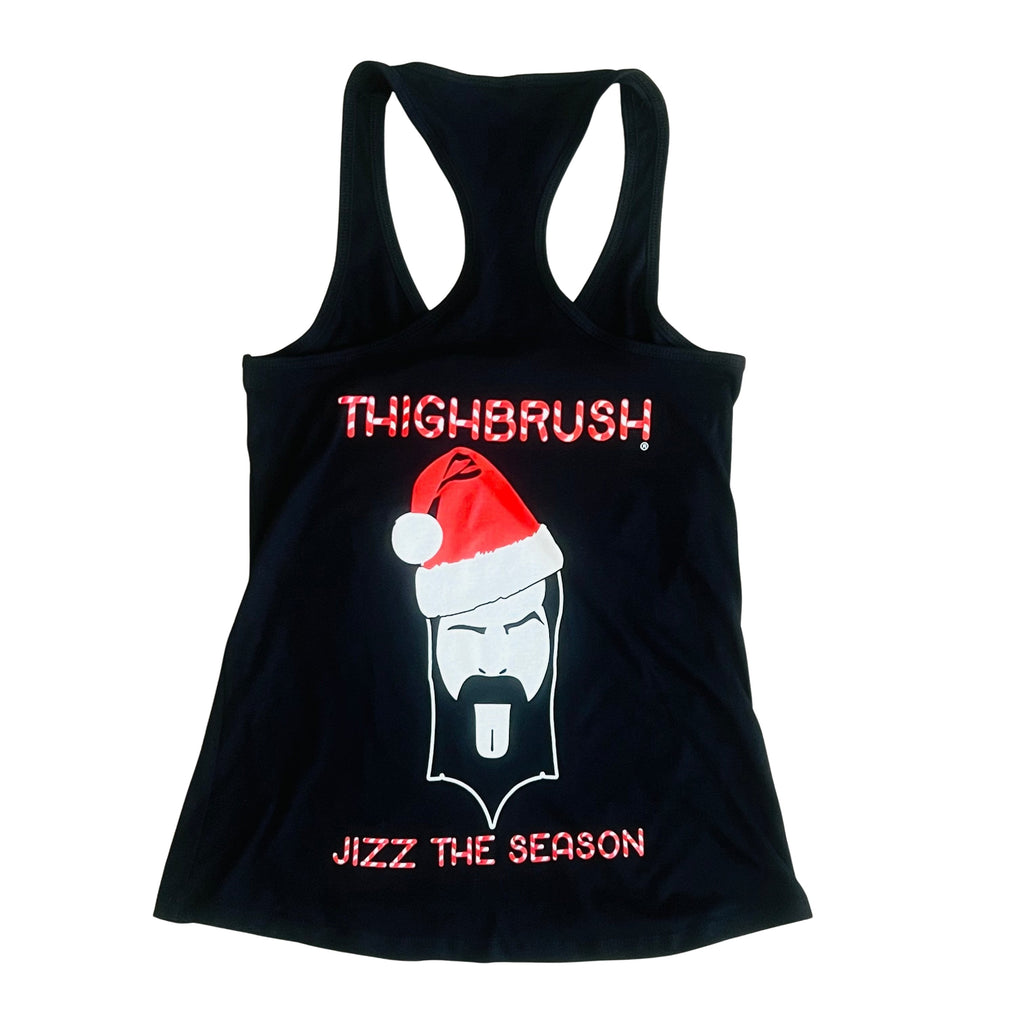 THIGHBRUSH® - JIZZ THE SEASON - Women's Tank Top - Black