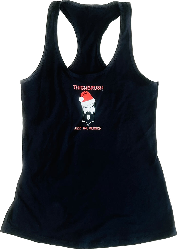 THIGHBRUSH® - JIZZ THE SEASON - Women's Tank Top - Black