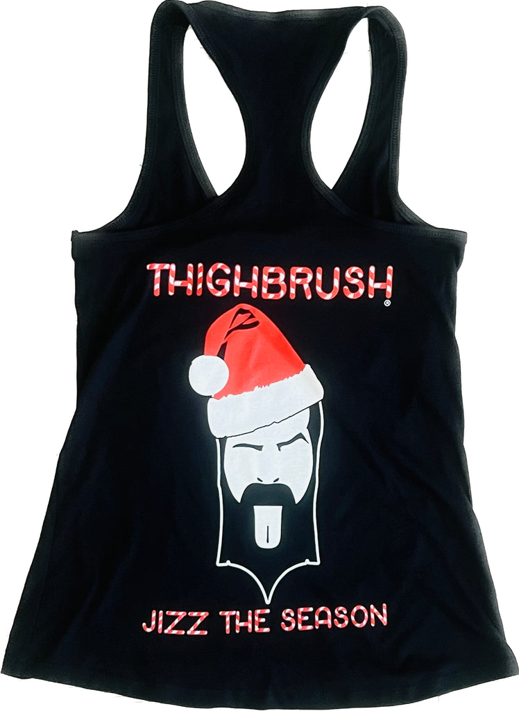 THIGHBRUSH® - JIZZ THE SEASON - Women's Tank Top - Black