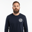 THIGHBRUSH® BEARD RIDING COMPANY - Unisex Long Sleeve T-Shirt - Navy Blue