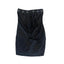 THIGHBRUSH® - Strapless Grommet Mini Dress - Black