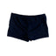 THIGHBRUSH® - Women's Grommet Booty Shorts - Black